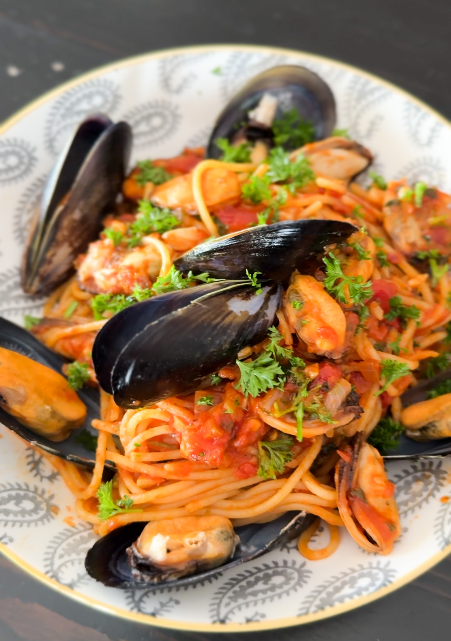 Quick and delicious Mussels Marinara Pasta Recipe