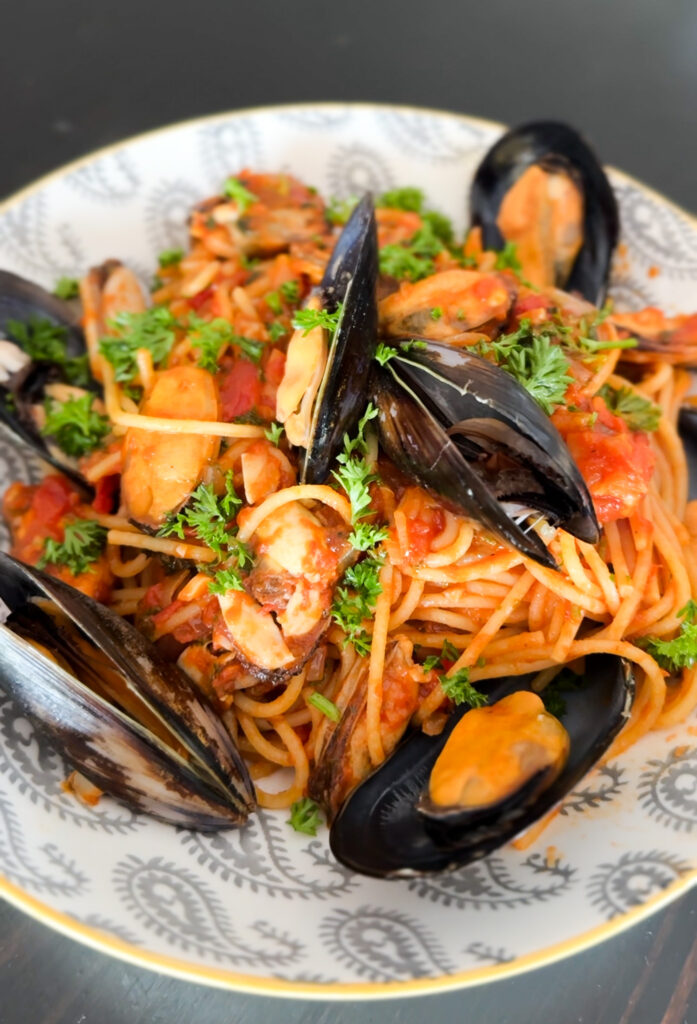 Quick and easy mussels marinara recipe