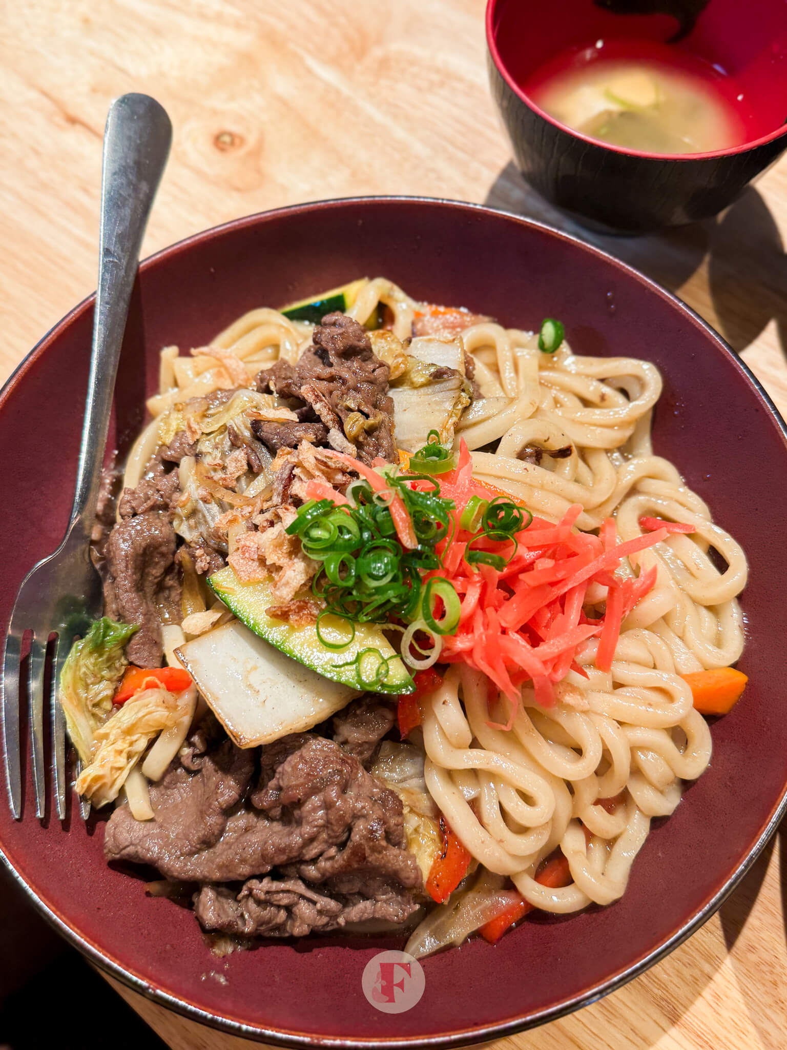 beef yakiudon