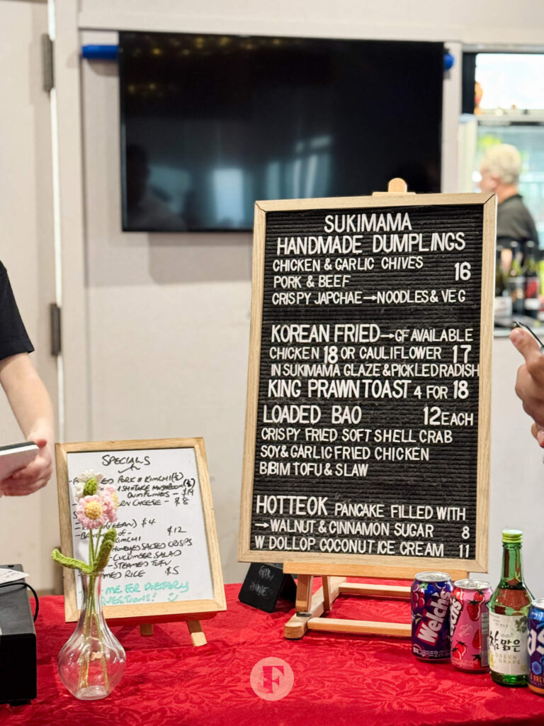 sukimama menu board