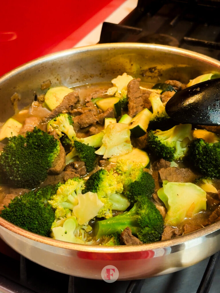 Bicol express with brocolli